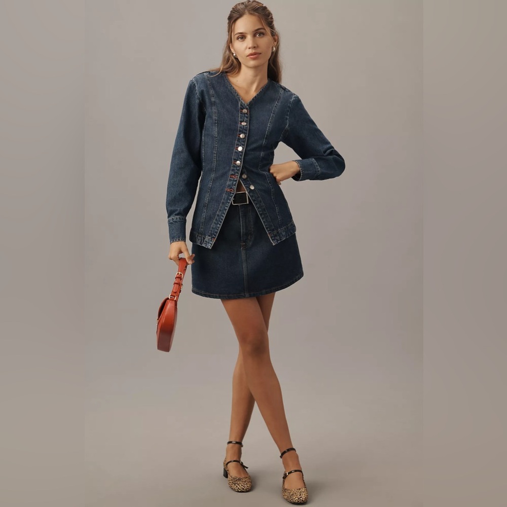 Aligne Denim Blouse